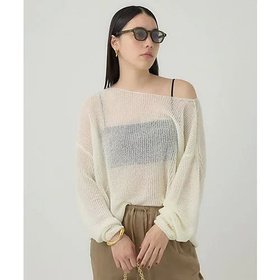 【カオス/Chaos】 シ-ランニット人気、トレンドファッション・服の通販 founy(ファニー) ファッション Fashion レディースファッション WOMEN トップス・カットソー Tops/Tshirt ニット Knit Tops 2024年 2024 2024春夏・S/S Ss,Spring/Summer,2024 フラット Flat 夏 Summer 畦 Ridge |ID:prp329100004477234