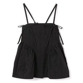 【セシリー バンセン/CECILIE BAHNSEN】 AKIRA TOP FLORA MATELASSE BLACK人気、トレンドファッション・服の通販 founy(ファニー) ファッション Fashion レディースファッション Fashion for Women 2025年 2025 2025春夏・S/S Spring/Summer 2025 SS25 キャミソール Camisole, Spaghetti Strap Top ギャザー Gathered, Ruffled リボン Ribbon, Bow |ID:prp329100004478962