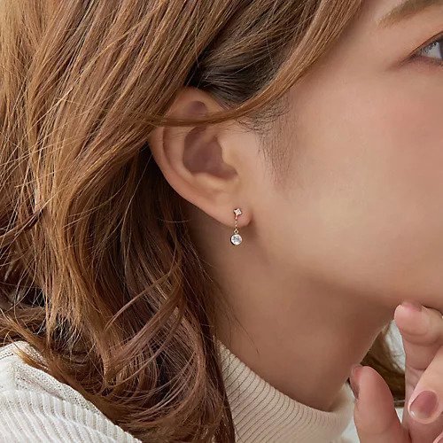 【フィービィー/phoebe】の【 K10 】ティアーズビジューピアス ゴールド インテリア・キッズ・メンズ・レディースファッション・服の通販 founy(ファニー) https://founy.com/ ファッション Fashion レディースファッション WOMEN アクセサリー Accessories イエロー Yellow ジュエリー Jewelry ジュエル Jewel ボックス Box ラウンド Round ギフト プレゼント Gift Present |ID: prp329100004480678 ipo3291000000031588588