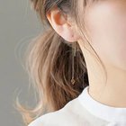 【フィービィー/phoebe】のK10ロンバスカットアメリカンピアス ゴールド|ID: prp329100004480686 ipo3291000000034114056