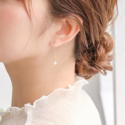 【フィービィー/phoebe】の【K10】チェーンパールピアス インテリア・キッズ・メンズ・レディースファッション・服の通販 founy(ファニー) https://founy.com/ ファッション Fashion レディースファッション WOMEN アクセサリー Accessories イエロー Yellow ジュエリー Jewelry ジュエル Jewel チェーン Chain パール Pearl ボックス Box エレガント 上品 Elegant ギフト プレゼント Gift Present |ID: prp329100004480688 ipo3291000000031588633