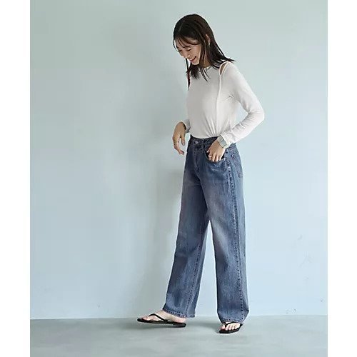 【スタイルデリ/STYLE DELI】の薄手で柔らかい片側肩あきカットソートップス 人気、トレンドファッション・服の通販 founy(ファニー) 　ファッション　Fashion　レディースファッション　Fashion for Women　トップス・カットソー　Cut & Sew Tops　カットソー・ベーシックTシャツ　Cut-and-Sewn Tops / Stretch Tees & Basics　アシンメトリー　Asymmetrical Style　イエロー　Yellow　インナー　Innerwear　春　Spring　秋　Autumn　カットソー　Cut and Sewn Top　カーディガン　Cardigan, Knitwear　コンパクト　Compact, Small Size　サロペット　Overalls, Salopette　シアー　Sheer, See-Through　シンプル　Simple, Minimal　ジャケット　Jacket, Outerwear　定番　Standard, Basic Item　長袖　Long Sleeve, Full Sleeve　フィット　Fit, Slim Fit　防寒　Cold Protection, Winter-Ready　冬　Winter / This Winter　A/W・秋冬　Autumn/Winter　other-3|ID: prp329100004480781 ipo3291000000033896226