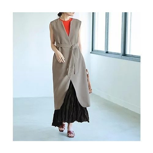 【スタイルデリ/STYLE DELI】の【LUXE】フロントカーブロングジレ インテリア・キッズ・メンズ・レディースファッション・服の通販 founy(ファニー) https://founy.com/ ファッション Fashion レディースファッション WOMEN アウター Coat Outerwear トップス・カットソー Tops/Tshirt ベスト/ジレ Gilets/Vests イエロー Yellow ジャケット Jacket スタイリッシュ Stylish スニーカー Sneakers スリット Slit スーツ Suit ツイル Twill デニム Denim ノースリーブ No Sleeve 長袖 Long Sleeve フォルム Form フロント Front ポケット Pocket 半袖 Short Sleeve ミックス Mix ループ Loop 夏 Summer |ID: prp329100004480784 ipo3291000000031589423