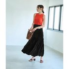 【スタイルデリ/STYLE DELI】の94cm丈コットン質感ワッシャーティア―ドスカート ブラック|ID: prp329100004480786 ipo3291000000031589447