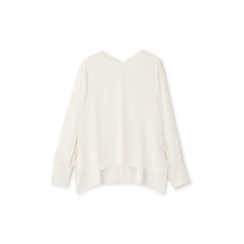 【アドーア/ADORE】のコンパクトサテンブラウス インテリア・キッズ・メンズ・レディースファッション・服の通販 founy(ファニー) 　ファッション　Fashion　レディースファッション　Fashion for Women　トップス・カットソー　Cut & Sew Tops　シャツ・ブラウス・オフィスカジュアル　Elegant Blouses & Button-Ups　おすすめ　Recommended / Our Picks　インナー　Innerwear　サテン　Satin, Glossy Fabric　シンプル　Simple, Minimal　スタンダード　Standard, Basic　ドレープ　Drape, Draping Fabric　フィット　Fit, Slim Fit　ボトム　Bottoms, Lower Wear　冬　Winter / This Winter　A/W・秋冬　Autumn/Winter　ホワイト|ID: prp329100004482892 ipo3291000000034153482