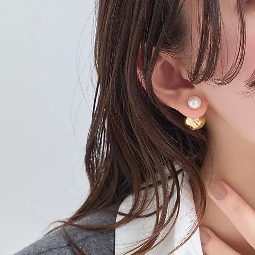 【フィービィー/phoebe】のメタルボールバックキャッチピアス パール インテリア・キッズ・メンズ・レディースファッション・服の通販 founy(ファニー) https://founy.com/ ファッション Fashion レディースファッション WOMEN バッグ Bag シンプル Simple トレンド Trend パール Pearl フォーマル Formal フロント Front メタル Metal 定番 Standard |ID: prp329100004482906 ipo3291000000031602802