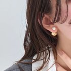 【フィービィー/phoebe】のメタルボールバックキャッチピアス パール ホワイト|ID: prp329100004482906 ipo3291000000031602805