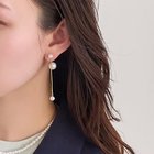 【フィービィー/phoebe】のロングバックモチーフイヤリング パール ホワイト|ID: prp329100004482920 ipo3291000000031602889