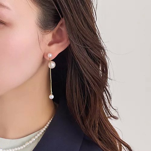 【フィービィー/phoebe】のロングバックモチーフイヤリング パール インテリア・キッズ・メンズ・レディースファッション・服の通販 founy(ファニー) https://founy.com/ ファッション Fashion レディースファッション Fashion for Women バッグ Bags ジュエリー Jewelry ファッションリング Fashion Rings イヤリング・フープ・ドロップタイプ Hoop, Drop & Clip Earrings イヤリング Earrings エレガント 上品 Elegant チェーン Chain, Chain Strap パール Pearl, Pearl Accent モチーフ Motif, Design Theme |ID: prp329100004482920 ipo3291000000033551406