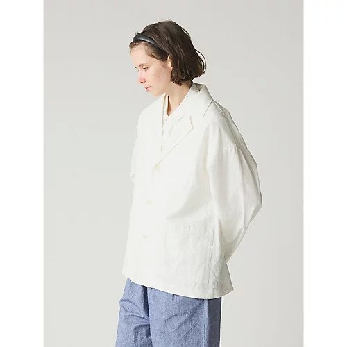 【ミディウミ/MidiUmi】のコットンリネンテーラードジャケット 人気、トレンドファッション・服の通販 founy(ファニー) 　ファッション　Fashion　レディースファッション　WOMEN　アウター　Coat Outerwear　ジャケット　Jackets　テーラードジャケット　Tailored Jackets　ジャケット　Jacket　セットアップ　Set Up　ベスト　Vest　ポケット　Pocket　リネン　Linen　春　Spring　other-3|ID: prp329100004482922 ipo3291000000031602906