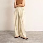 【ノーリーズ/NOLLEY'S】の【MAQWEL/マクウェル】ウォッシャブルワッシャーイージーワイドパンツ ベージュ|ID: prp329100004483116 ipo3291000000032074352