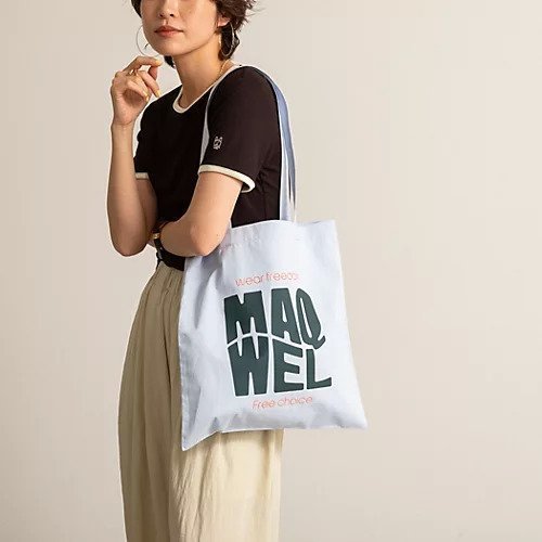 【ノーリーズ/NOLLEY'S】の【MAQWEL/マクウェル】TOTE BAG インテリア・キッズ・メンズ・レディースファッション・服の通販 founy(ファニー) 　ファッション　Fashion　レディースファッション　Fashion for Women　バッグ　Bags　2025年　2025　2025春夏・S/S　Spring/Summer 2025 SS25　シンプル　Simple, Minimal　フェミニン　Feminine, Girly　ヴィンテージ　Vintage Style　サックス|ID: prp329100004483119 ipo3291000000032435009