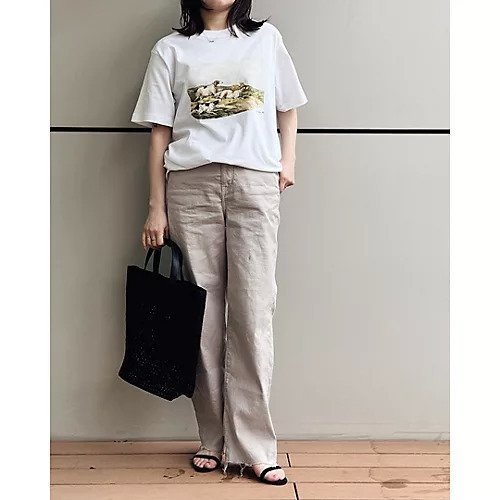 【スアデオ/suadeo】のDogプリントTシャツ 人気、トレンドファッション・服の通販 founy(ファニー) 　ファッション　Fashion　レディースファッション　WOMEN　トップス・カットソー　Tops/Tshirt　シャツ/ブラウス　Shirts/Blouses　ロング / Tシャツ　T-Shirts　イラスト　Illustration　洗える　Washable　クラシカル　Classical　プリント　Print　犬　Dog　other-2|ID: prp329100004485133 ipo3291000000031916011