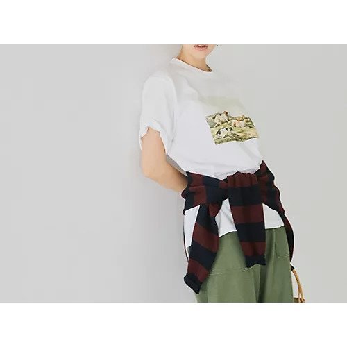 【スアデオ/suadeo】のDogプリントTシャツ 人気、トレンドファッション・服の通販 founy(ファニー) 　ファッション　Fashion　レディースファッション　Fashion for Women　トップス・カットソー　Cut & Sew Tops　シャツ・ブラウス・オフィスカジュアル　Elegant Blouses & Button-Ups　ロングTシャツ・Tシャツ　Longline T-Shirts & Tees　イラスト　Illustration　洗える　Machine Washable　クラシカル　Classical, Vintage-Inspired　コイン　Coin, Coin Design　プリント　Print, Printed Pattern　リゾート　Resort, Vacation Style　ワーク　Workwear, Utility Style　お家時間・ステイホーム　Stay Home / At Home　犬　Dog　夏　Summer　旅行　Travel　other-3|ID: prp329100004485133 ipo3291000000032770746