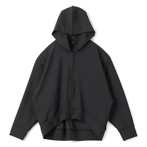 【フローレント/FLORENT】のSHELL & COLL ZIP UP HOODY インテリア・キッズ・メンズ・レディースファッション・服の通販 founy(ファニー) 　ファッション　Fashion　レディースファッション　WOMEN　パターン　Pattern　吸水　Water Absorption　洗える　Washable　BLACK|ID: prp329100004485140 ipo3291000000031615754