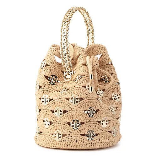 【ラバンヌ/RABANNE】のSAC A MAIN ラフィア 人気、トレンドファッション・服の通販 founy(ファニー) 　ファッション　Fashion　レディースファッション　Fashion for Women　メタル　Metal, Metal Parts　ラフィア　Raffia, Natural Straw　軽量　Lightweight, Ultra Light　other-2|ID: prp329100004485161 ipo3291000000033142330