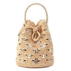 【ラバンヌ/RABANNE】のSAC A MAIN ラフィア 人気、トレンドファッション・服の通販 founy(ファニー) ファッション Fashion レディースファッション Fashion for Women メタル Metal, Metal Parts ラフィア Raffia, Natural Straw 軽量 Lightweight, Ultra Light thumbnail ベージュ|ID: prp329100004485161 ipo3291000000034942277