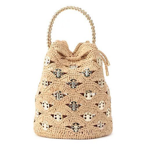 【ラバンヌ/RABANNE】のSAC A MAIN ラフィア 人気、トレンドファッション・服の通販 founy(ファニー) 　ファッション　Fashion　レディースファッション　Fashion for Women　メタル　Metal, Metal Parts　ラフィア　Raffia, Natural Straw　軽量　Lightweight, Ultra Light　other-3|ID: prp329100004485161 ipo3291000000034942279