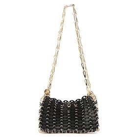 【ラバンヌ/RABANNE】のSAC A MAIN レザー 人気、トレンドファッション・服の通販 founy(ファニー) ファッション Fashion レディースファッション Fashion for Women コンパクト Compact, Small Size シンプル Simple, Minimal バランス Balance, Style Balance ポシェット Pochette, Mini Bag メタル Metal, Metal Parts |ID:prp329100004485164