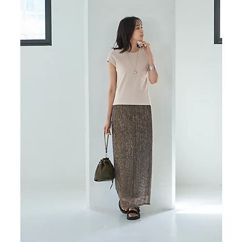 【スタイルデリ/STYLE DELI】の【LUXE】キラキラシアーとリブ生地のスカートセット インテリア・キッズ・メンズ・レディースファッション・服の通販 founy(ファニー) https://founy.com/ ファッション Fashion レディースファッション WOMEN スカート Skirt エアリー Airy 春 Spring カットソー Cut And Sew 軽量 Lightweight シアー Sheer シンプル Simple ジャージー Jersey ストレッチ Stretch ストレート Straight スリット Slit セパレート Separate トレンド Trend フォルム Form プリーツ Pleats ベーシック Basic ペチコート Petticoat ペンシル Pencil ミックス Mix メタリック Metallic メッシュ Mesh 無地 Plain Color A/W・秋冬 Aw・Autumn/Winter・Fw・Fall-Winter S/S・春夏 Ss・Spring/Summer 夏 Summer エレガント 上品 Elegant |ID: prp329100004485343 ipo3291000000031617899