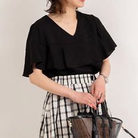 【ノーリーズ/NOLLEY'S】の【WEB限定】《セットアップ対応》ジュピター半袖フリルブラウス 人気、トレンドファッション・服の通販 founy(ファニー) ファッション Fashion レディースファッション WOMEN トップス・カットソー Tops/Tshirt シャツ/ブラウス Shirts/Blouses 2025年 2025 2025春夏・S/S Ss,Spring/Summer,2025 セットアップ Set Up フリル Frills フレア Flare ボトム Bottom ワイド Wide ビジネス 仕事 通勤 Business 半袖 Short Sleeve 夏 Summer |ID:prp329100004486803