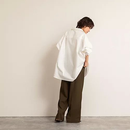 【ノーリーズ/NOLLEY'S】の【MAQWEL/マクウェル】オックスシャツ 人気、トレンドファッション・服の通販 founy(ファニー) 　ファッション　Fashion　レディースファッション　Fashion for Women　トップス・カットソー　Cut & Sew Tops　シャツ・ブラウス・オフィスカジュアル　Elegant Blouses & Button-Ups　2025年　2025　2025春夏・S/S　Spring/Summer 2025 SS25　おすすめ　Recommended / Our Picks　オックス　Oxford Fabric　シンプル　Simple, Minimal　フェミニン　Feminine, Girly　ヴィンテージ　Vintage Style　羽織　Haori, Light Jacket　other-3|ID: prp329100004486808 ipo3291000000032074302