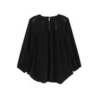 【アドーア/ADORE】のバックサテンジョーゼットブラウス ブラック|ID: prp329100004486811 ipo3291000000031630027