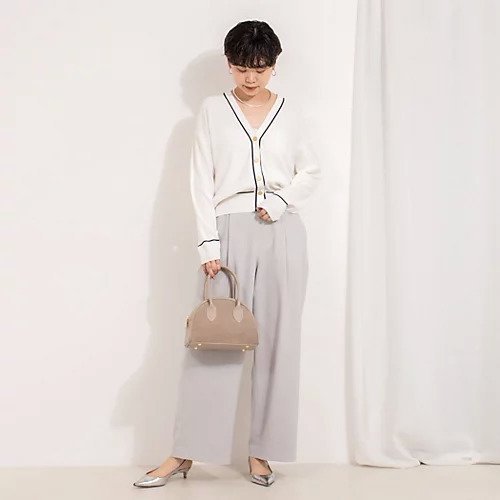 【ノーリーズ/NOLLEY'S】の総針配色Vカーディガン 人気、トレンドファッション・服の通販 founy(ファニー) 　ファッション　Fashion　レディースファッション　WOMEN　トップス・カットソー　Tops/Tshirt　カーディガン　Cardigans　2025年　2025　2025春夏・S/S　Ss,Spring/Summer,2025　おすすめ　Recommend　カーディガン　Cardigan　ジャケット　Jacket　ビジネス 仕事 通勤　Business　other-2|ID: prp329100004486822 ipo3291000000032164748