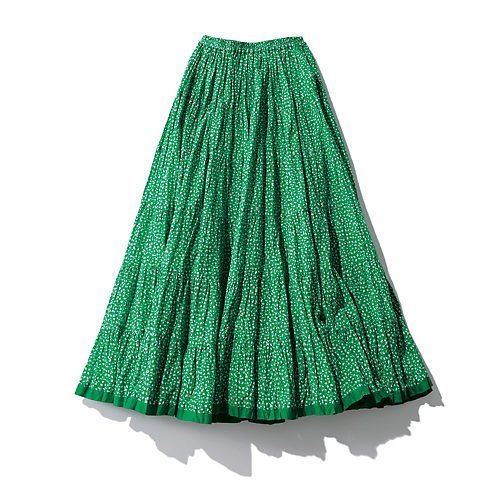 【マリハ/MARIHA】の草原の虹のスカート Baby Daisies インテリア・キッズ・メンズ・レディースファッション・服の通販 founy(ファニー) 　ファッション　Fashion　レディースファッション　WOMEN　スカート　Skirt　サンダル　Sandals　シンプル　Simple　スニーカー　Sneakers　ティアードスカート　Tiered Skirt　フェミニン　Feminine　人気　Popularity　洗える　Washable　Green|ID: prp329100004486828 ipo3291000000031630193