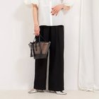 【ノーリーズ/NOLLEY'S】の【WEB限定】《セットアップ対応》ジュピターインゴムイージーワイドパンツ ブラック|ID: prp329100004486838 ipo3291000000032085775