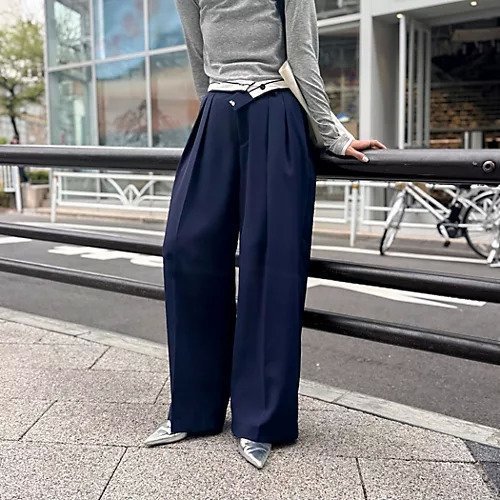【ノーリーズ/NOLLEY'S】の【MAQWEL/マクウェル】ウォッシャブル2タックスラックスパンツ インテリア・キッズ・メンズ・レディースファッション・服の通販 founy(ファニー) https://founy.com/ ファッション Fashion レディースファッション WOMEN パンツ Pants ウォッシャブル Washable ヴィンテージ Vintage シンプル Simple フェミニン Feminine ロング Long ワイド Wide 2025年 2025 2025春夏・S/S Ss,Spring/Summer,2025 |ID: prp329100004486840 ipo3291000000032086802