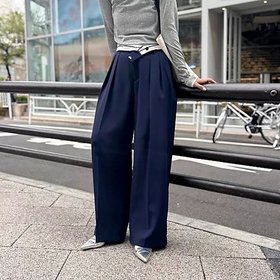 【ノーリーズ/NOLLEY'S】 【MAQWEL/マクウェル】ウォッシャブル2タックスラックスパンツ人気、トレンドファッション・服の通販 founy(ファニー) ファッション Fashion レディースファッション Fashion for Women パンツ Pants & Trousers ウォッシャブル Machine Washable ヴィンテージ Vintage Style シンプル Simple, Minimal フェミニン Feminine, Girly ロング Long, Long-Length ワイド Wide, Wide Fit 2025年 2025 2025春夏・S/S Spring/Summer 2025 SS25 |ID:prp329100004486840