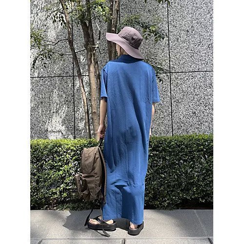 【サイ ベーシックス/SCYE BASICS】の【HPS別注】ポロワンピース 人気、トレンドファッション・服の通販 founy(ファニー) 　ファッション　Fashion　レディースファッション　WOMEN　ワンピース　Dress　ジーンズ　Jeans　スリット　Slit　デニム　Denim　ドレス　Dress　ポロシャツ　Polo Shirt　リラックス　Relax　別注　Special Order　定番　Standard　洗える　Washable　鹿の子　Pique　other-3|ID: prp329100004486849 ipo3291000000031742413