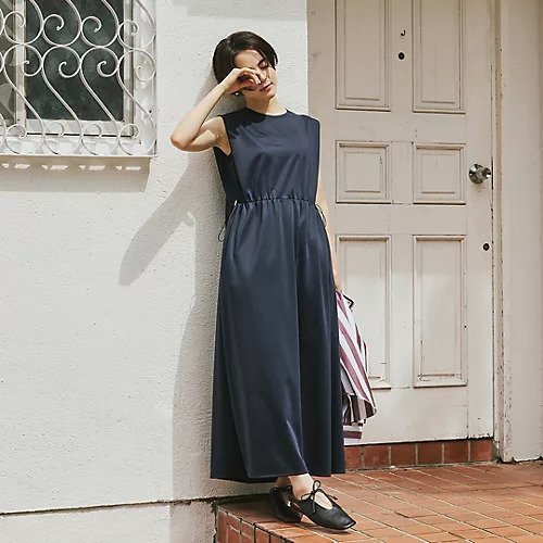 【スアデオ/suadeo】のウエスト切替ワンピース 人気、トレンドファッション・服の通販 founy(ファニー) 　ファッション　Fashion　レディースファッション　WOMEN　ワンピース　Dress　おすすめ　Recommend　カッティング　Cutting　ギャザー　Gather　ストレッチ　Stretch　スポーティ　Sporty　スリーブ　Sleeve　ドローコード　Draw Cord　フレンチ　French　リラックス　Relax　切替　Switching　夏　Summer　楽ちん　Easy　洗える　Washable　other-2|ID: prp329100004486852 ipo3291000000032186539