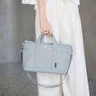 【トプカピ/TOPKAPI】の【Breath TOPKAPI】ポリメッシュ ショルダー付き トートバッグ ライトグレー|ID: prp329100004486862 ipo3291000000032232545