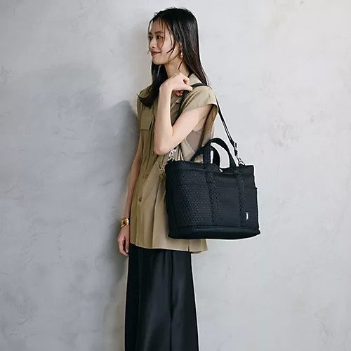 【トプカピ/TOPKAPI】の【Breath TOPKAPI】ポリメッシュ ショルダー付き A4 トートバッグ 人気、トレンドファッション・服の通販 founy(ファニー) 　ファッション　Fashion　レディースファッション　WOMEN　バッグ　Bag　ショルダー　Shoulder　スニーカー　Sneakers　ポケット　Pocket　メッシュ　Mesh　旅行　Travel　軽量　Lightweight　other-3|ID: prp329100004486865 ipo3291000000031630516