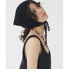 【ウィムガゼット/Whim Gazette】の【THROW】Crochet Scarf ブラック|ID: prp329100004486913 ipo3291000000031630855