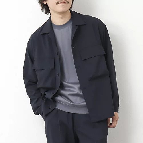 【ノーリーズ グッドマン/NOLLEY'S goodman / MEN】の《セットアップ対応》イージーケア ストレッチポプリン シャツブルゾン 25SS インテリア・キッズ・メンズ・レディースファッション・服の通販 founy(ファニー) https://founy.com/ ファッション Fashion メンズファッション Men's Style Online セットアップ Setup/Men 吸水 Water Absorption ショーツ Shorts ストレッチ Stretch スラックス Slacks セットアップ Set Up デニム Denim ドレス Dress ブルゾン Blouson ポケット Pocket ポロシャツ Polo Shirt ミリタリー Military メランジ Melange リゾート Resort リネン Linen リラックス Relax ワーク Work おすすめ Recommend ギフト プレゼント Gift Present 2025年 2025 2025春夏・S/S Ss,Spring/Summer,2025 |ID: prp329100004486945 ipo3291000000032536174
