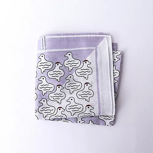 【ノーリーズ グッドマン/NOLLEY'S goodman / MEN】の【halo commodity/ハロ コモディティー】雷鳥 Bandanna h251-901 人気、トレンドファッション・服の通販 founy(ファニー) 　ファッション　Fashion　メンズファッション　MEN　イラスト　Illustration　オレンジ　Orange　ハンカチ　Handkerchief　バンダナ　Bandana　パープル　Purple　 other-1|ID: prp329100004486954 ipo3291000000031631225