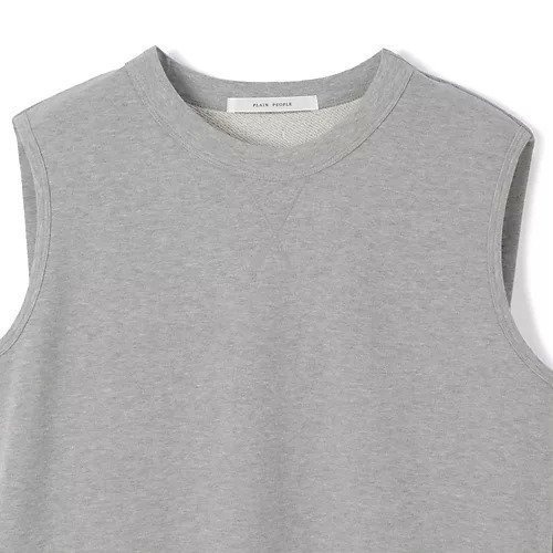 【プレインピープル/PLAIN PEOPLE】のコットン裏毛ノースリーブプルオーバー 人気、トレンドファッション・服の通販 founy(ファニー) 　ファッション　Fashion　レディースファッション　Fashion for Women　トップス・カットソー　Cut & Sew Tops　キャミソール&ノースリーブ　Camisoles & Sleeveless Tops　カジュアルプルオーバー・ニットトップス　Pullovers & Knit Tops / Casual Pullovers　ノースリーブ　Sleeveless, No-Sleeve　洗える　Machine Washable　other-3|ID: prp329100004487089 ipo3291000000033327166