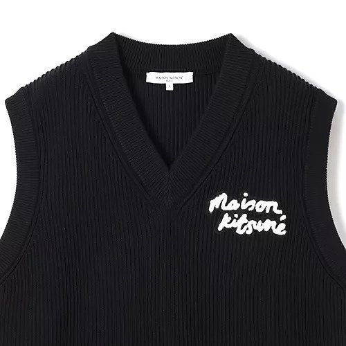 【メゾン キツネ/MAISON KITSUNE】のMAISON KITSUNE HANDWRITING VEST 人気、トレンドファッション・服の通販 founy(ファニー) 　ファッション　Fashion　レディースファッション　WOMEN　アウター　Coat Outerwear　トップス・カットソー　Tops/Tshirt　ベスト/ジレ　Gilets/Vests　2025年　2025　2025春夏・S/S　Ss,Spring/Summer,2025　フィット　Fit　ベスト　Vest　ロング　Long　洗える　Washable　other-3|ID: prp329100004487094 ipo3291000000031632592