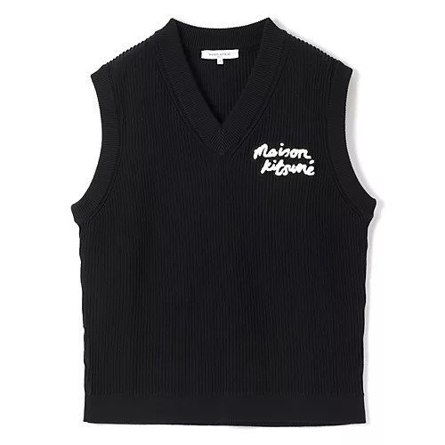 【メゾン キツネ/MAISON KITSUNE】のMAISON KITSUNE HANDWRITING VEST インテリア・キッズ・メンズ・レディースファッション・服の通販 founy(ファニー) https://founy.com/ ファッション Fashion レディースファッション WOMEN アウター Coat Outerwear トップス・カットソー Tops/Tshirt ベスト/ジレ Gilets/Vests 2025年 2025 2025春夏・S/S Ss,Spring/Summer,2025 フィット Fit ベスト Vest ロング Long 洗える Washable |ID: prp329100004487094 ipo3291000000032100079