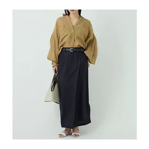 【カオス/Chaos】のアイアスロータスカート 人気、トレンドファッション・服の通販 founy(ファニー) 　ファッション　Fashion　レディースファッション　WOMEN　スカート　Skirt　アシメトリー　Asymmetry　ギャザー　Gather　スリット　Slit　定番　Standard　フロント　Front　ミックス　Mix　夏　Summer　エレガント 上品　Elegant　2025年　2025　2025春夏・S/S　Ss,Spring/Summer,2025　other-2|ID: prp329100004487095 ipo3291000000031632604
