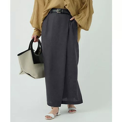 【カオス/Chaos】のアイアスロータスカート 人気、トレンドファッション・服の通販 founy(ファニー) 　ファッション　Fashion　レディースファッション　WOMEN　スカート　Skirt　アシメトリー　Asymmetry　ギャザー　Gather　スリット　Slit　定番　Standard　フロント　Front　ミックス　Mix　夏　Summer　エレガント 上品　Elegant　2025年　2025　2025春夏・S/S　Ss,Spring/Summer,2025　 other-1|ID: prp329100004487095 ipo3291000000032220676