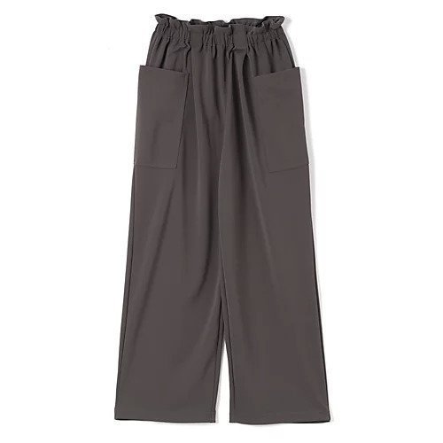 【フローレント/FLORENT】のDRY SUITING WIDE PANTS インテリア・キッズ・メンズ・レディースファッション・服の通販 founy(ファニー) 　ファッション　Fashion　レディースファッション　Ladies' Fashion Online　パンツ　Pants　ギャザー　Gather　ストレッチ　Stretch　ドレープ　Drape　ポケット　Pocket　ワイド　Wide　夏　Summer　春　Spring　S/S・春夏　Ss・Spring/Summer　洗える　Washable　C.GRY|ID: prp329100004487098 ipo3291000000032523137