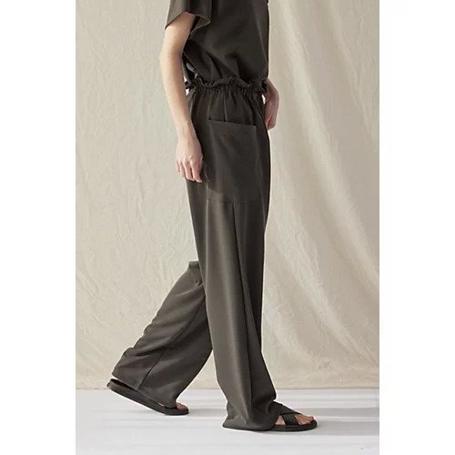 【フローレント/FLORENT】のDRY SUITING WIDE PANTS 人気、トレンドファッション・服の通販 founy(ファニー) 　ファッション　Fashion　レディースファッション　Ladies' Fashion Online　パンツ　Pants　ギャザー　Gather　ストレッチ　Stretch　ドレープ　Drape　ポケット　Pocket　ワイド　Wide　夏　Summer　春　Spring　S/S・春夏　Ss・Spring/Summer　洗える　Washable　other-2|ID: prp329100004487098 ipo3291000000032523139