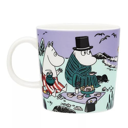 【ムーミン バイ アラビア/MOOMIN by ARABIA / GOODS】の【ムーミンビーチデイ2025サマー】マグ 0.3L 人気、トレンドファッション・服の通販 founy(ファニー) 　イラスト　Illustration　サマー　Summer　パープル　Purple　ビーチ　Beach　今季　This Season　夏　Summer　other-2|ID: prp329100004488868 ipo3291000000031974514