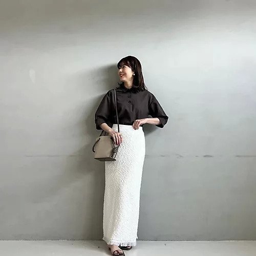 【エムセブンデイズ フォー プチ/M7days for petit】の短丈ポロブラウス 人気、トレンドファッション・服の通販 founy(ファニー) 　ファッション　Fashion　レディースファッション　WOMEN　トップス・カットソー　Tops/Tshirt　シャツ/ブラウス　Shirts/Blouses　おすすめ　Recommend　ウォッシャブル　Washable　カフス　Cuffs　ギャザー　Gather　ストレッチ　Stretch　バランス　Balance　メランジ　Melange　吸水　Water Absorption　洗える　Washable　鹿の子　Pique　other-2|ID: prp329100004493355 ipo3291000000031720170