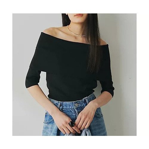 【ウィムガゼット/Whim Gazette】のオフショルニットプルオーバー インテリア・キッズ・メンズ・レディースファッション・服の通販 founy(ファニー) https://founy.com/ ファッション Fashion レディースファッション WOMEN トップス・カットソー Tops/Tshirt ニット Knit Tops プルオーバー Pullover 2025年 2025 2025春夏・S/S Ss,Spring/Summer,2025 ストレッチ Stretch スリーブ Sleeve フィット Fit エレガント 上品 Elegant |ID: prp329100004493362 ipo3291000000031684881