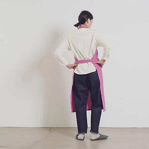【クラスカ ギャラリー & ショップ ドー/CLASKA Gallery&Shop ”DO” / GOODS】のAPRON KITCHEN 人気、トレンドファッション・服の通販 founy(ファニー) 　おすすめ　Recommend　シンプル　Simple　フロント　Front　ポケット　Pocket　リネン　Linen　other-3|ID: prp329100004494679 ipo3291000000031698828